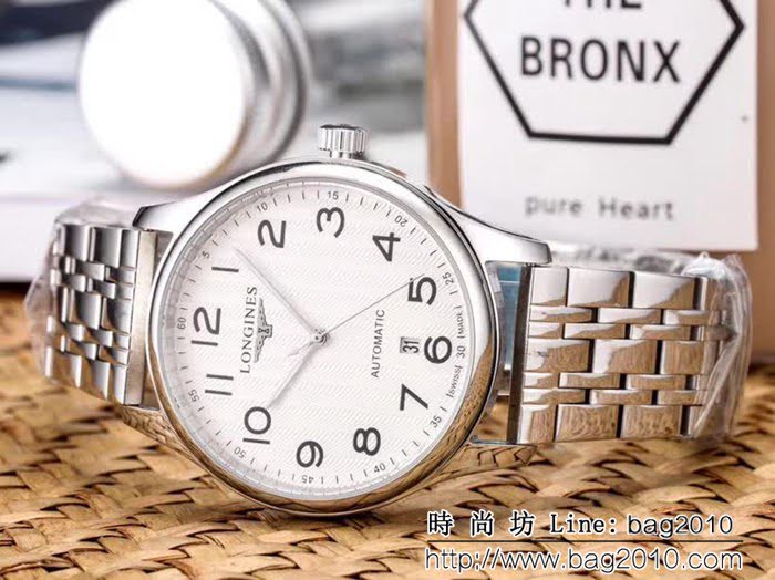 LONGINES浪琴 經典大三針 全自動機械 精品男士腕表 WSS0983
